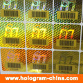 3D Laser Anti-Fake Barcode Hologram Stickers